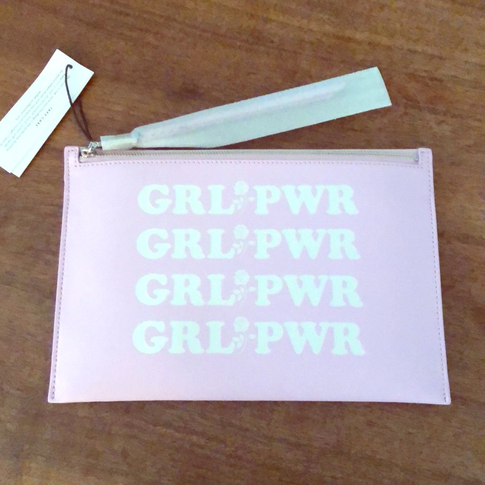 Medium zip pouch - GRL PWR